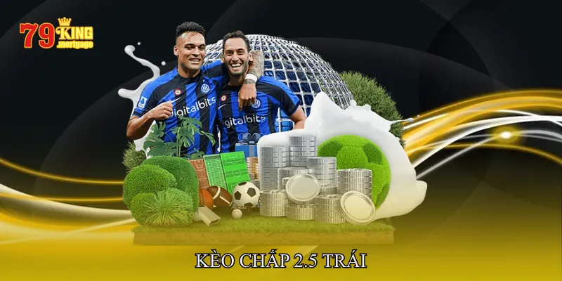 Kèo chấp 2.5 trái